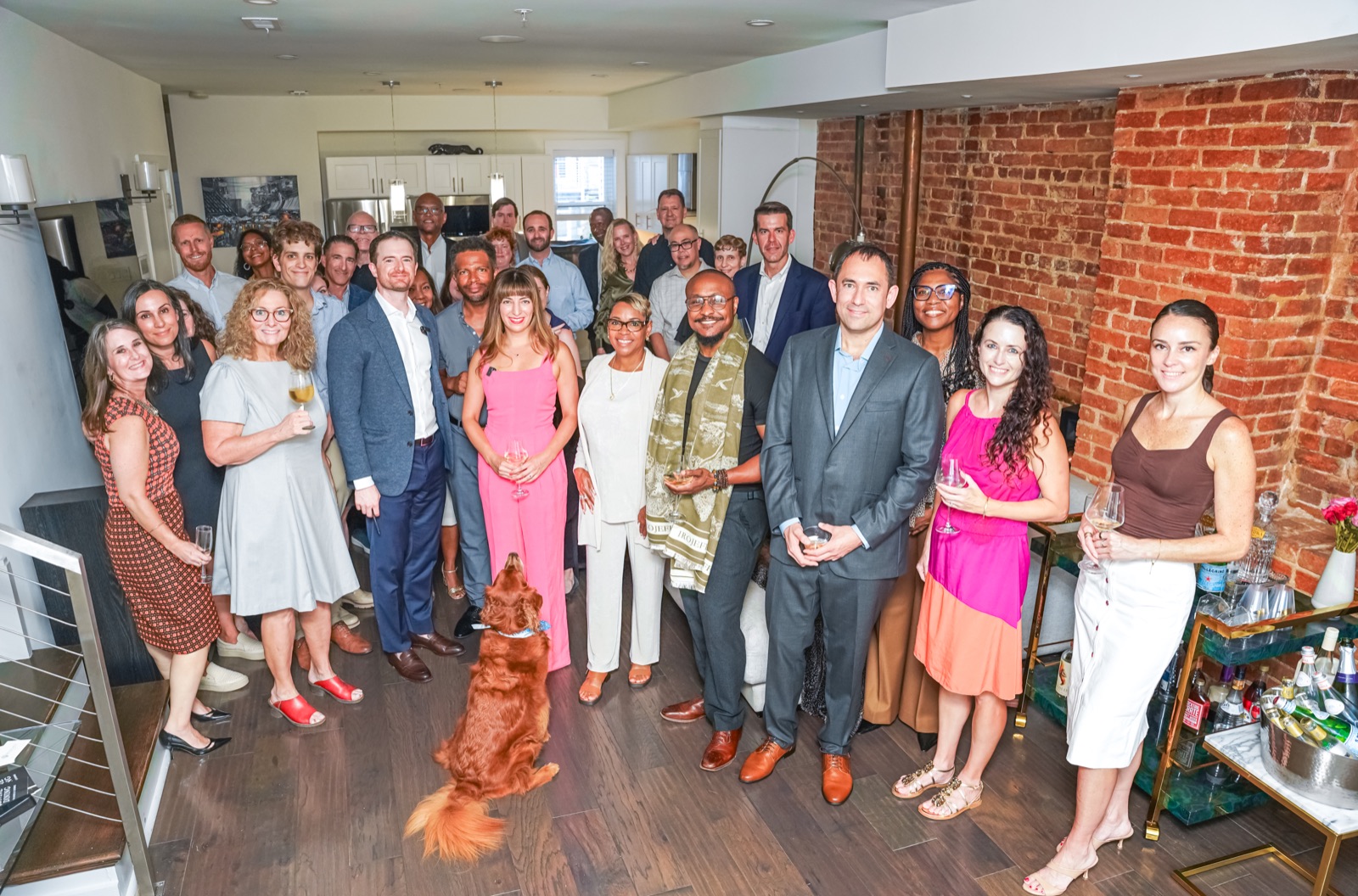 Guests gathered together at the DCZ Legal launch party in Washington, D.C.