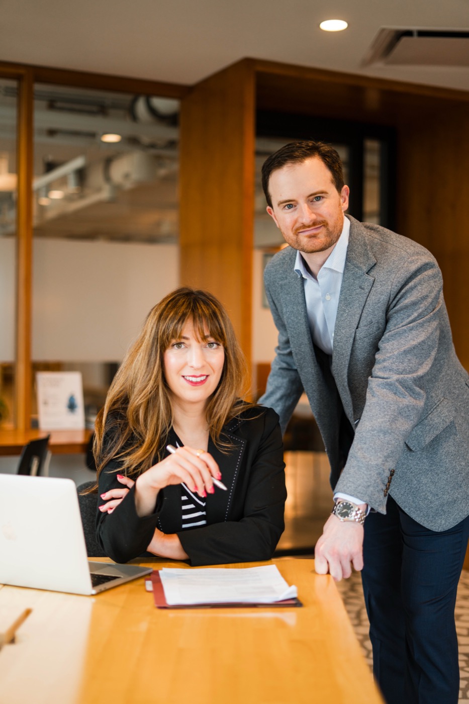 Judith and Tim — partners at Law Firm Partners